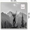 Haes Deco EF18S Easy Frame Cornice in plastica argento 50x50 cm