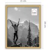 Haes Deco EF12G Easy Frame Cornice in plastica dorata 20x25 cm