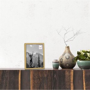 Haes Deco EF4G Easy Frame Portafoto in plastica oro 20x30 cm