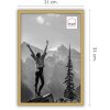 Haes Deco EF4G Easy Frame Portafoto in plastica oro 20x30 cm