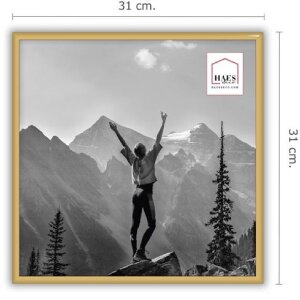 Haes Deco EF13G Easy Frame Cornice in plastica oro 30x30 cm