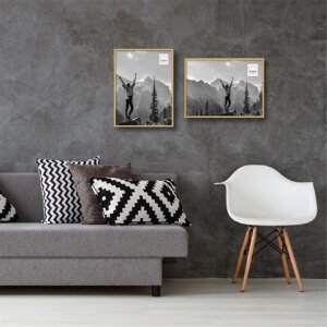 Portafoto in plastica Haes Deco Easy Frame Oro 30x40 cm