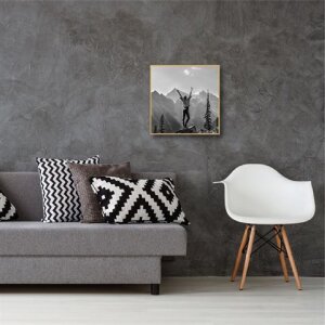 Haes Deco Easy Frame portafoto in plastica oro 50x50 cm