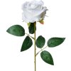 Clayre & Eef 6PL0317W Fiore Artificiale Rosa Bianco Verde Ø 8x52 cm