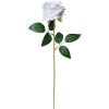 Clayre & Eef 6PL0317W Fiore Artificiale Rosa Bianco Verde Ø 8x52 cm