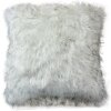 Clayre & Eef KT021.350 Copricuscino 45x45 cm Bianco Grigio Sintetico