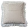 Clayre & Eef KT021.350 Copricuscino 45x45 cm Bianco Grigio Sintetico