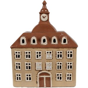 Clayre & Eef 6CE1880 Portacandele House Beige Brown...