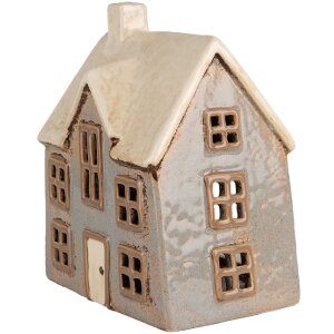 Clayre & Eef 6CE1899 Portacandele Casa in ceramica...