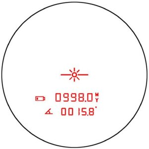 Binocolo Noblex NF 10x42 R advanced con telemetro laser