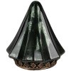 Clayre & Eef 6GL4570GR Albero di Natale a LED in vetro verde Ø 14x16 cm a batteria