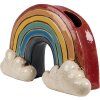 Clayre & Eef 6CE1865 Decorazione vaso da fiori in ceramica multicolore 26x9x16 cm