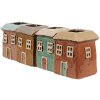 Clayre & Eef 6CE1888 Decorazione Vaso da fiori multicolore 31x9x11 cm Stile country