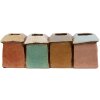 Clayre & Eef 6CE1888 Decorazione Vaso da fiori multicolore 31x9x11 cm Stile country