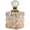 Clayre & Eef 6GL5018 Bottiglia di profumo in vetro 3x3x7 cm