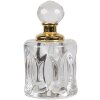 Clayre & Eef 6GL5019 Bottiglia di profumo in vetro trasparente Ø 3x7 cm Classic