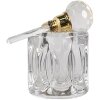 Clayre & Eef 6GL5019 Bottiglia di profumo in vetro trasparente Ø 3x7 cm Classic