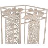 Clayre & Eef 6Y5664 Portaombrelli in ferro bianco antico 24x24x49 cm