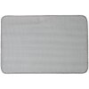 Clayre & Eef BM0007G Tappeto da bagno motivo cuore grigio 58x38 cm