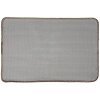 Clayre & Eef BM0009CH Tappeto da bagno marrone con motivo a stella 58x38 cm