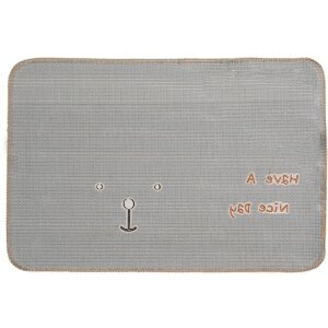Clayre & Eef BM0018 Tappeto da bagno Orso Marrone...