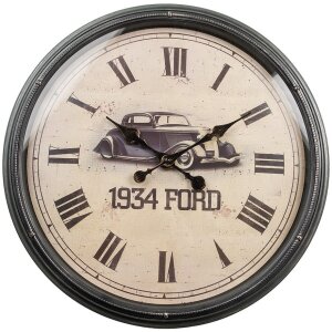 Clayre & Eef 6KL0830 Orologio da parete Vintage 1934...