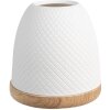 Clayre & Eef 6CE1835 Porta tealight Bianco Ø 9x10 cm