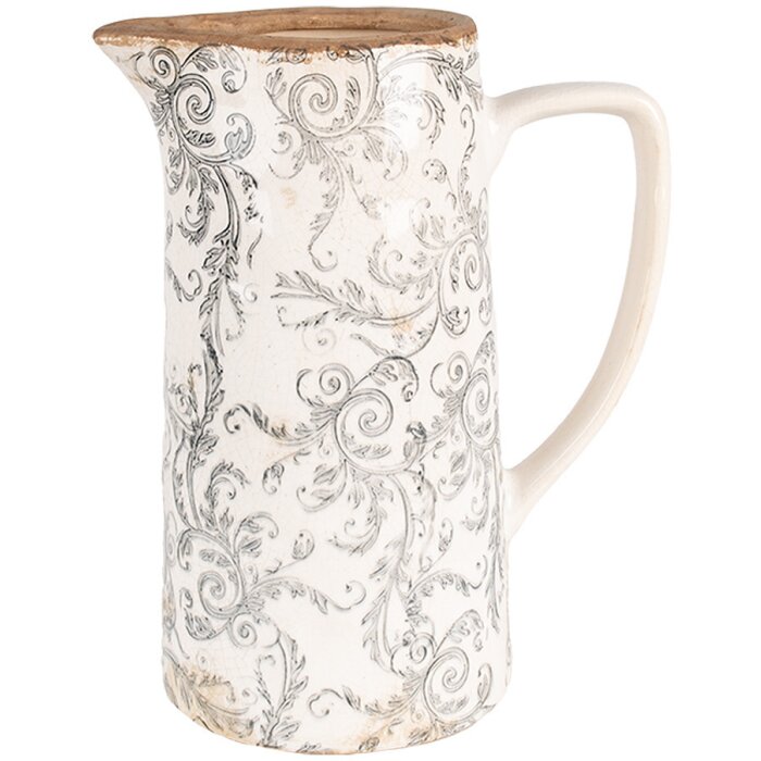Clayre & Eef 6CE1921L Brocca da decorazione 21x14x26 cm