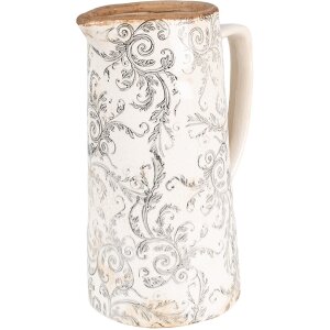 Clayre & Eef 6CE1921L Brocca da decorazione 21x14x26 cm