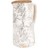 Clayre & Eef 6CE1921L Brocca da decorazione 21x14x26 cm