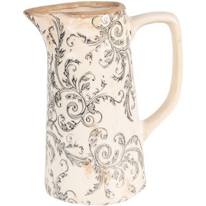 Clayre & Eef 6CE1921M Brocca da decorazione 16x11x20 cm