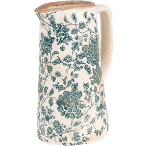 Clayre & Eef 6CE1922M Brocca da decorazione 16x11x20 cm