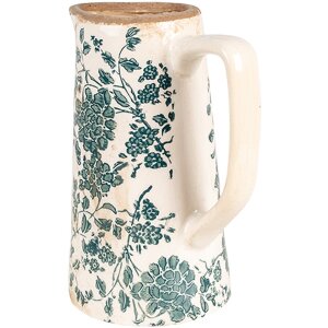 Clayre & Eef 6CE1922M Brocca da decorazione 16x11x20 cm