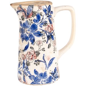 Clayre & Eef 6CE1923M Brocca da decorazione a motivi...