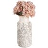 Clayre & Eef 6CE1927L Vaso Ø 15x32 cm Bianco