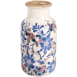 Clayre & Eef 6CE1928M Vaso design floreale Ø...