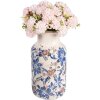 Clayre & Eef 6CE1928M Vaso design floreale Ø 14x26 cm