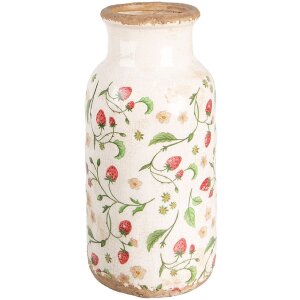 Vaso Clayre & Eef 6CE1933L motivo floreale Fragole...