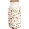Vaso Clayre & Eef 6CE1933L motivo floreale Fragole Ø 15x32 cm