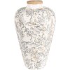 Clayre & Eef 6CE1934L Vaso in ceramica beige grigio Ø 24x40 cm