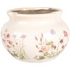 Clayre & Eef 6CE1944M Decorazione vaso da fiori Ø 20x14 cm