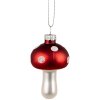 Clayre & Eef 6GL4477 Fungo per albero di Natale Ø 4x7 cm