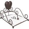 Clayre & Eef 73087 Tovaglioli di carta motivo cuore 33x33 cm 20 pezzi