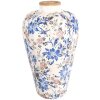 Clayre & Eef 6CE1935L Vaso a motivi floreali Ø 24x40 cm