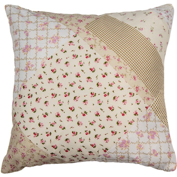 Clayre & Eef Q198.020 Copricuscino motivo floreale 40x40 cm