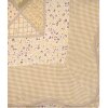 Clayre & Eef Q198.060 Copriletto 180x250cm con copricuscino Patchwork Beige