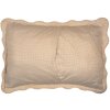 Clayre & Eef Q198.060 Copriletto 180x250cm con copricuscino Patchwork Beige