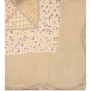 Clayre & Eef Q198.061 Copriletto 230x250 cm 2 Federe 50x70 cm