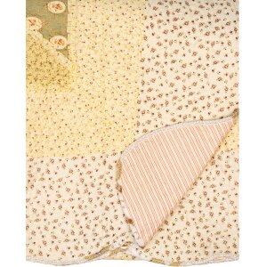 Clayre & Eef Q200.061 Copriletto 230x250 cm 2x Federa 50x70 cm Patchwork
