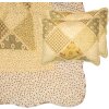 Clayre & Eef Q200.061 Copriletto 230x250 cm 2x Federa 50x70 cm Patchwork